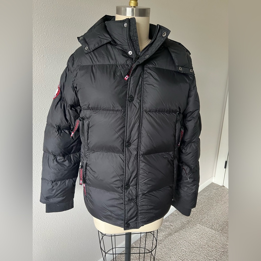 Canada Weather-Gear Black Puffer‎ Jacket